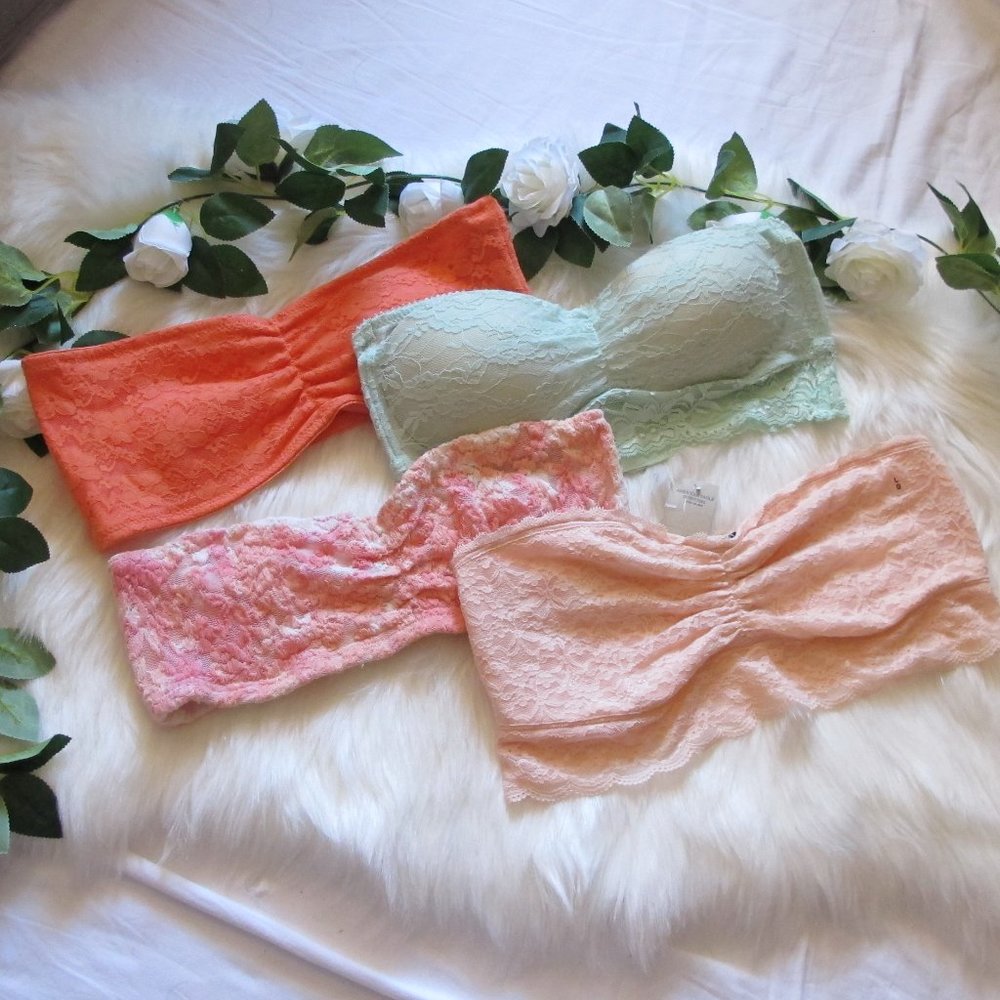 Lace Bandeau Bundle (4) - Picture 1 of 16